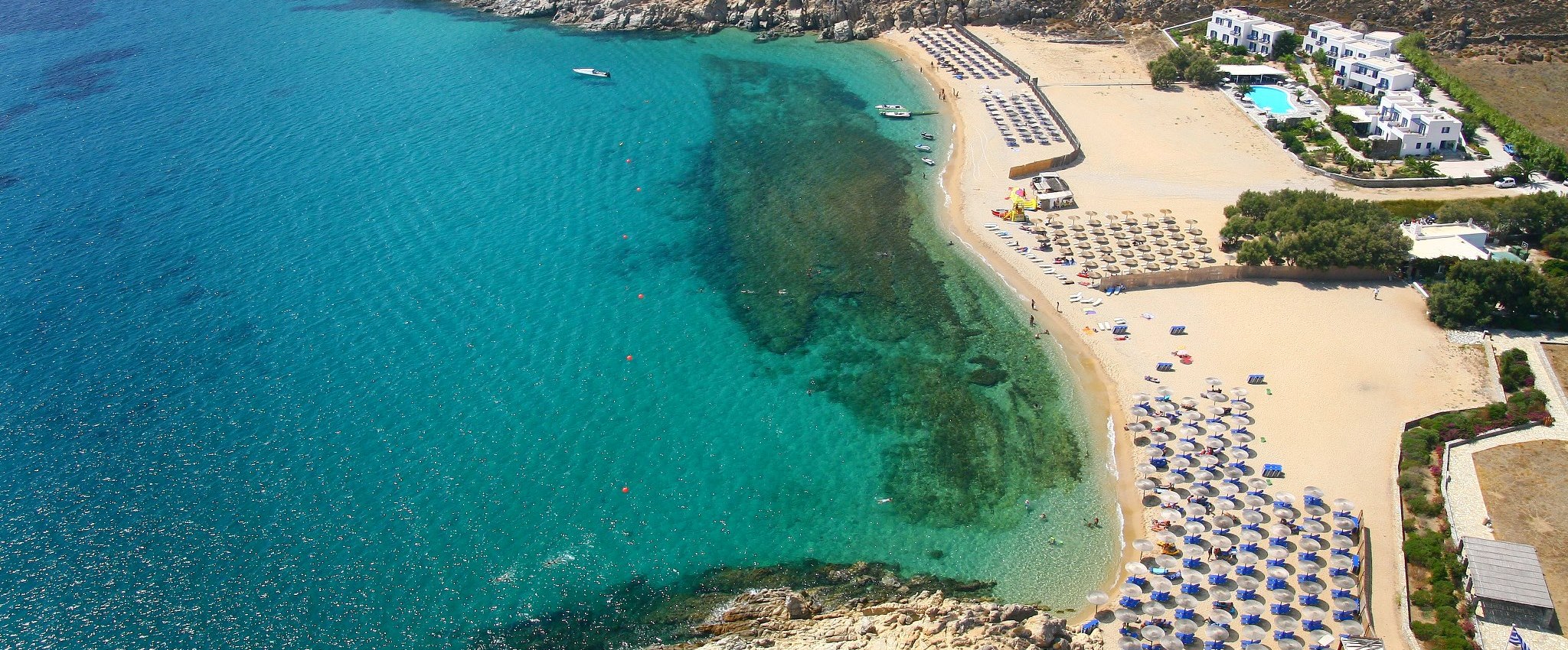 Agrari beach Mykonos