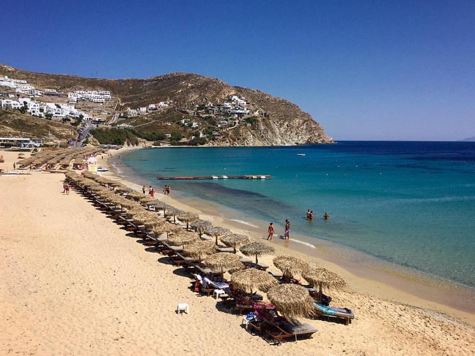 Elia Beach in Mykonos island, Greece - Mykonos Traveller
