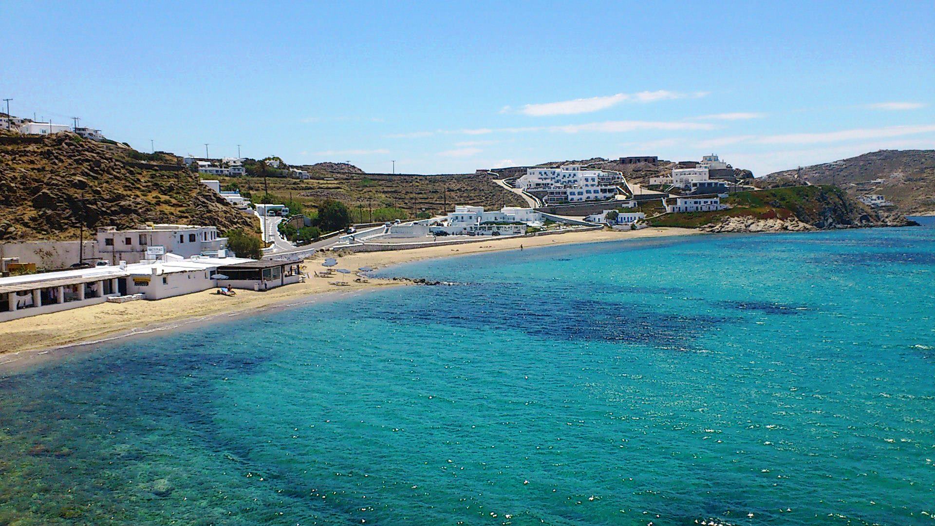 Megali Ammos Beach in Mykonos island, Greece - Mykonos Traveller