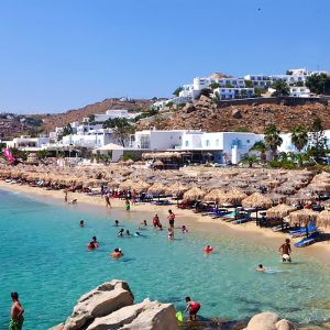 Platis Gialos Beach in Mykonos island, Greece - Mykonos Traveller