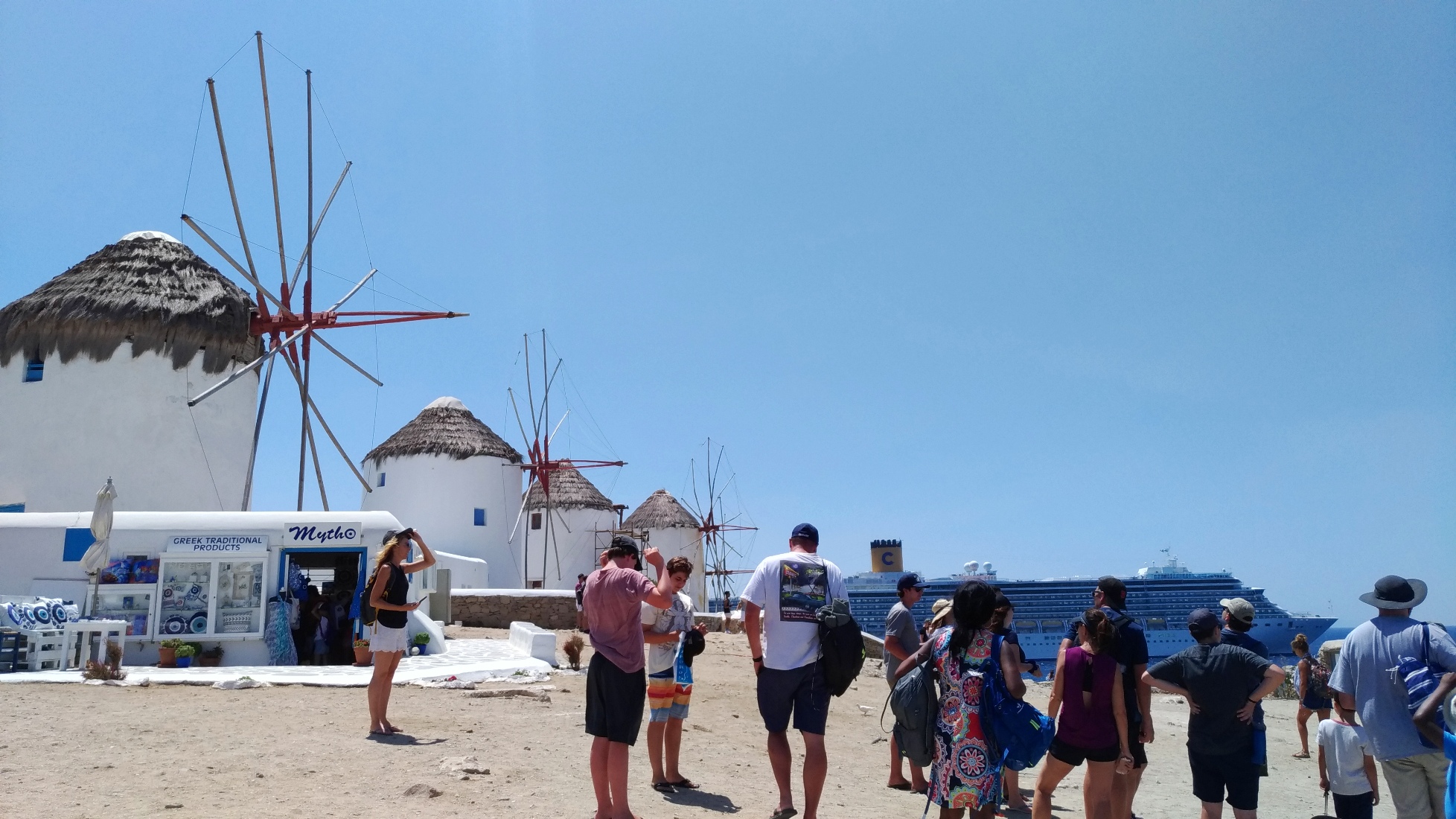 Windmills of Kato Mili Mykonos island, Greece - Best Things to Do in Mykonos