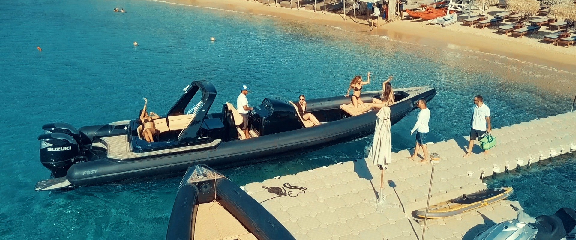 Private Water Taxi Mykonos - Sea Transfer with Rib Boat