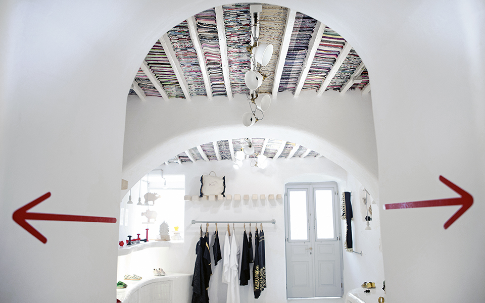 Shopping in Mykonos island